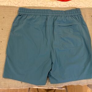 Lululemon Athletica Blue Athletic Shorts Lightweight Elastic Waist
